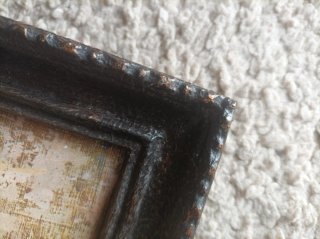 Conjunto de 2 Quadros Antigos Crianças