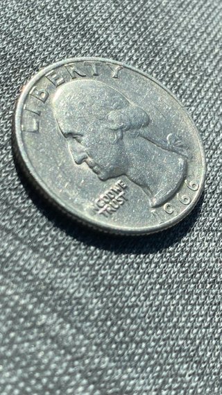 Moneda Quarter Dollar 1966