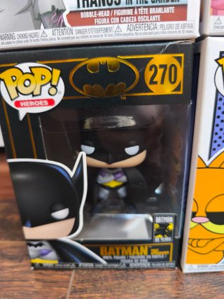 Lote 3 Funko Pop Marvel y DC