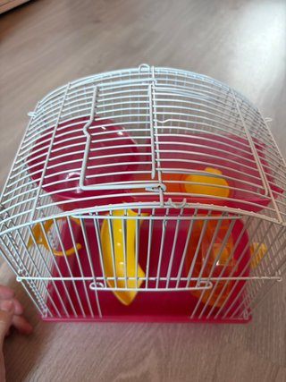 Jaula Hámster Metálica con Accesorios