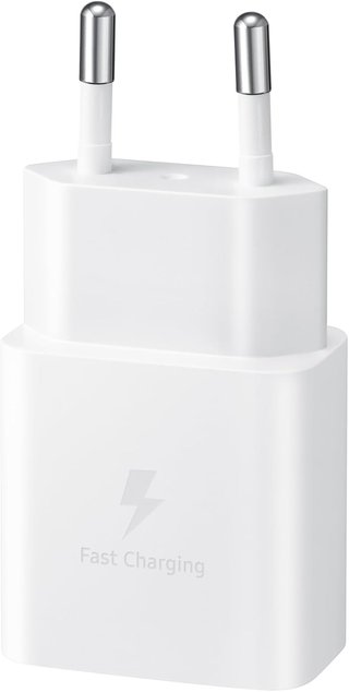 Samsung cargador rápido USB C blanco