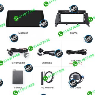 Radio Pantalla Carplay BMW Serie 1 2 3 4 F20 F30
