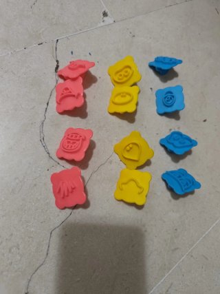 Moldes de plastilina para niños