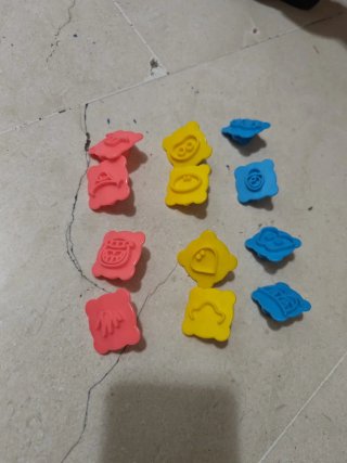Moldes de plastilina para niños