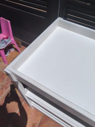 Cambiador bebé Ikea blanco
