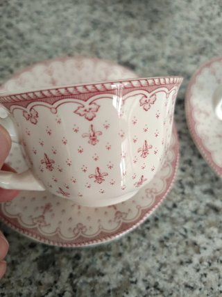 Juego de café La Cartuja Flor de Lis Juego de 11