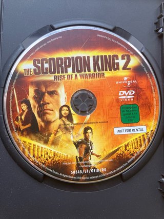 DVD El Rey Escorpión 2: El Nacimiento del Guerrero