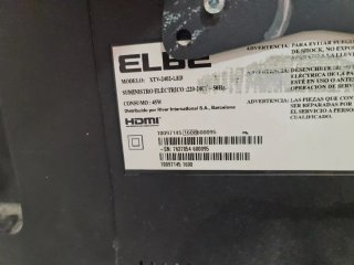Televisor ELBE Negro no tiene mandú 24 pulgadas