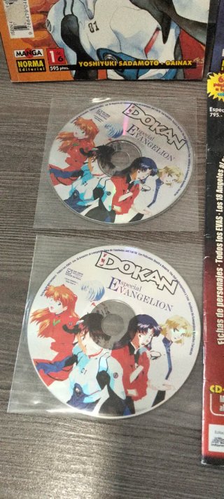 Lote Revistas Manga Evangelion y KAME