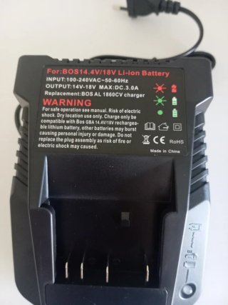 Cargador Batería 14.4V/18V Li-ion