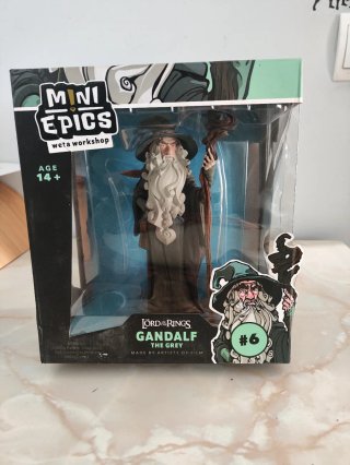 Figura Gandalf El Gris Weta Mini Epics Original