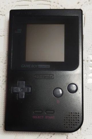 GAME BOY POCKET BLACK(1997) IPS BACKLIGHT-MOD