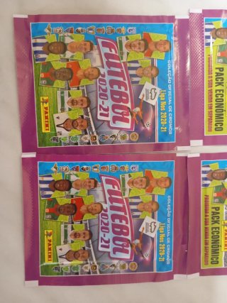 Sobres cromos fútbol Liga Futbol 3 versiones 20-21