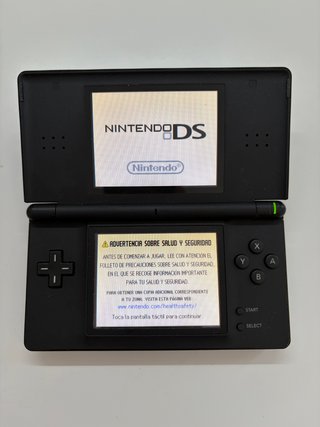NINTENDO DS LITE NEGRA CIB