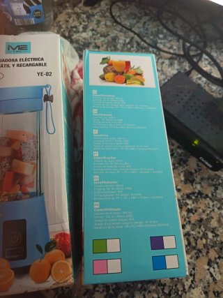 Lote 2 Frullatori Elettrici Portatili 380ml