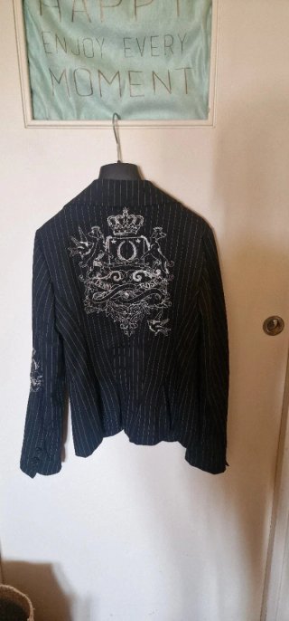 Blazer vintage Denny Rose gessato