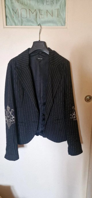 Blazer vintage Denny Rose gessato