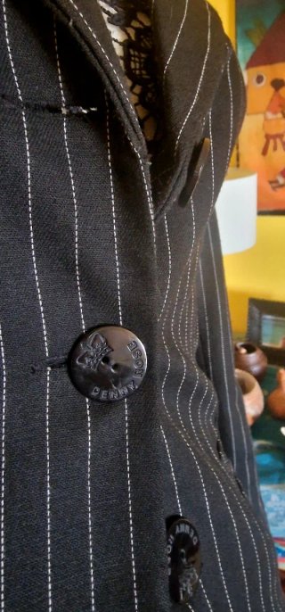 Blazer vintage Denny Rose gessato