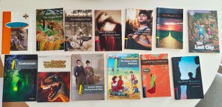 Pack de 13 libros escolares en inglés