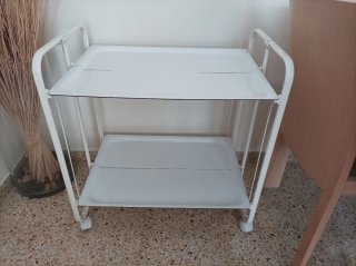 Carrito Camarera Vintage Blanco