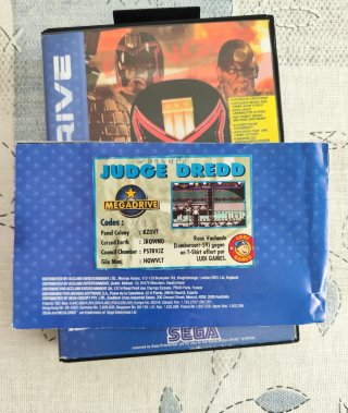 Judge Dredd Mega Drive Sega