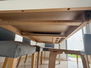 Mesa comedor Ekedalen Ikea blanca