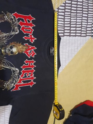 Camiseta Calavera Motera Hot As Hell