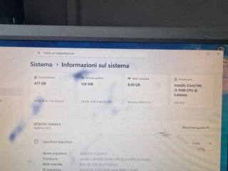 Dell Optiplex 3070 i3 9gen 8GB 512GB NVMe Win11