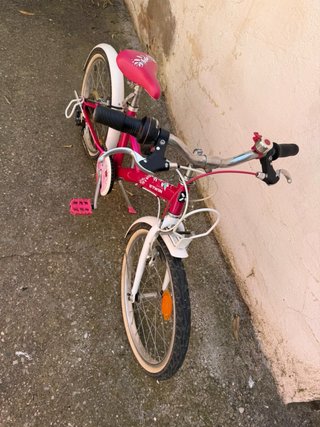 Bicicleta niña rosa BTWIN