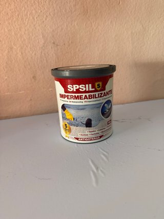 SPSIL Impermeabilizante blanco  Antigoteo 5 Años