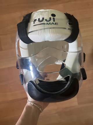 Casco y Máscara Taekwondo Fuji Mae