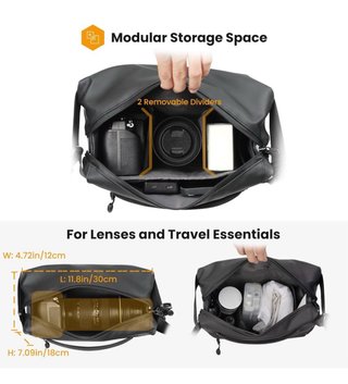 Bandolera impermeable para cámara marca TARION