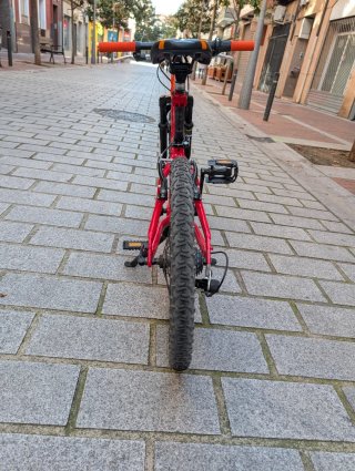 Bicicleta Monty KX5 Niños Roja/Naranja