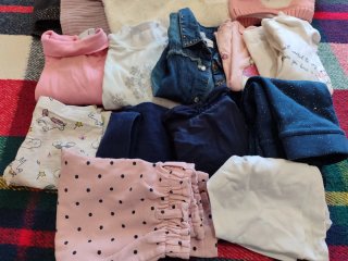 Lotto vestiti bambina