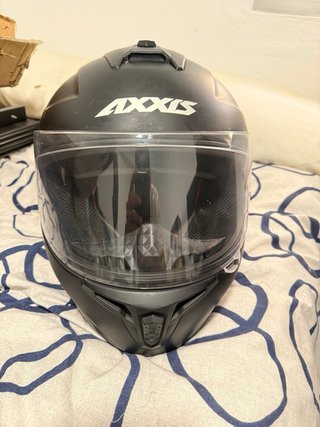 Casco Integral Moto AXXIS Negro