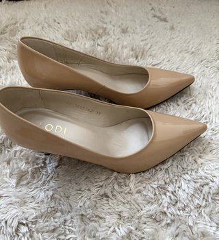 Zapatos Lodi Piel Nude T38