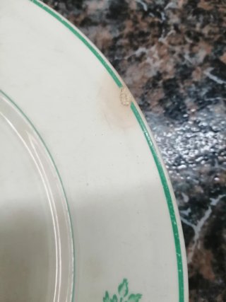 Prato antigo faiança Lusitania, ver fotos