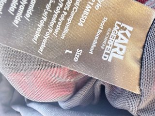 Bañador Karl Lagerfeld Gris