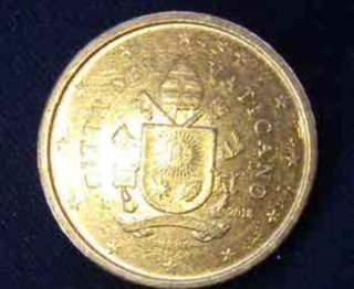 Moneda 50 céntimos Vaticano