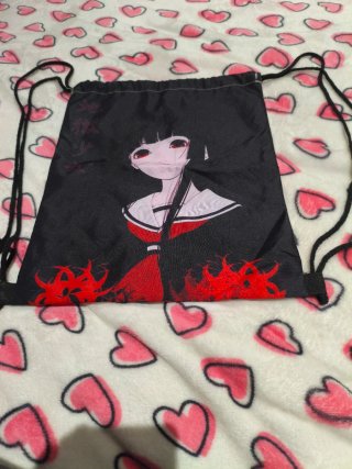 Mochila Anime Negra y Roja