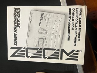 Caja de ritmos ZOOM Rhythmtrak RT123