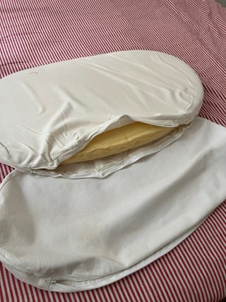 Moisés de mimbre para bebé
