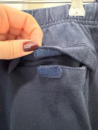 Pantalón chándal Nike azul marino ancho