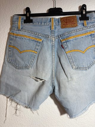 Levis Jeans Shorts vaqueros flores