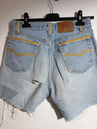 Levis Jeans Shorts vaqueros flores