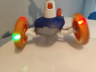 Patinete 3 ruedas infantil azul y naranja