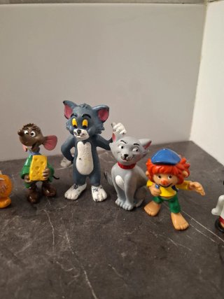 8 Figure di Bambole Antiche Anni '80