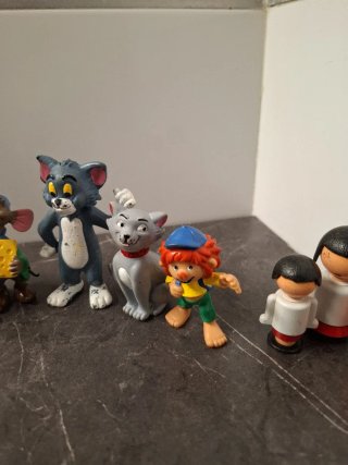 8 Figure di Bambole Antiche Anni '80