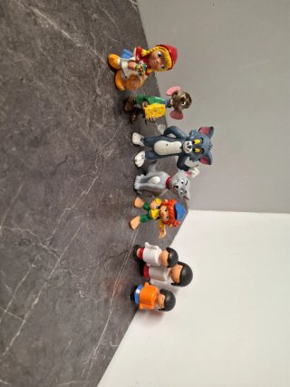 8 Figure di Bambole Antiche Anni '80