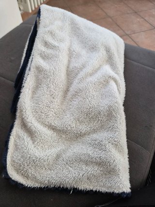 Coperta plaid per culla